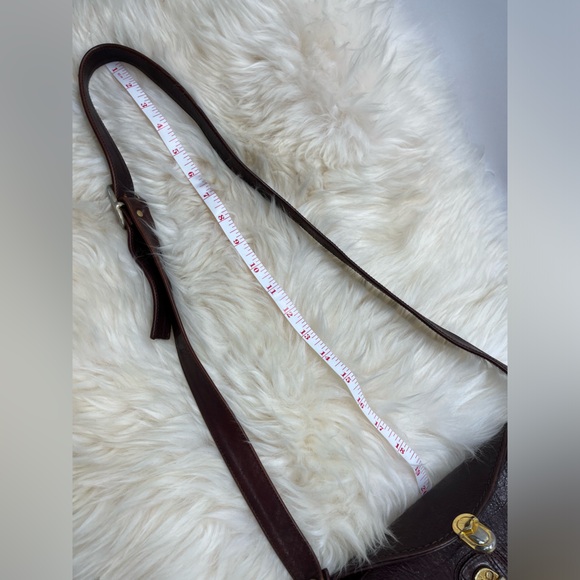 Marino Orlandi Made In Italy Large Speedy Leather Satchel Crossbody - Picture 16 of 16